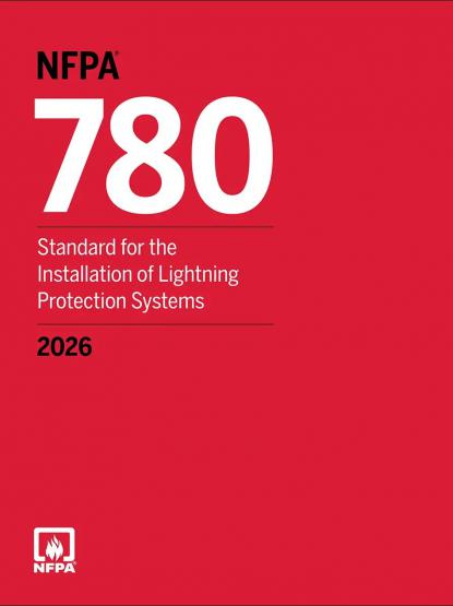 FPA 780, Standard for the Installation of Lightning Protection Systems 2026 ed.