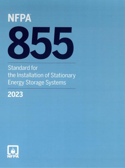 Installation of Stationary Energy Storage