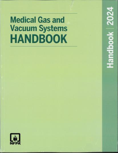 NFPA Medical Gas Handbook 2024