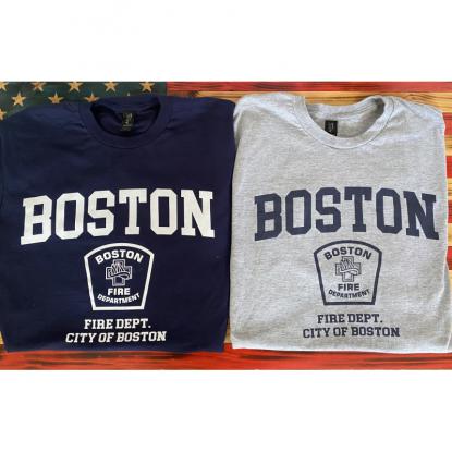 Hoodie black, Boston F.D. Hockey - FIRE1