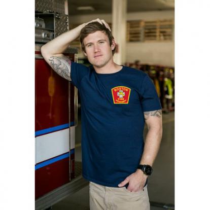 Station Style Hockey Themed Hoodie - Boston Fire Gear