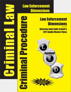 Criminal Law and Procedure 2011 Audio