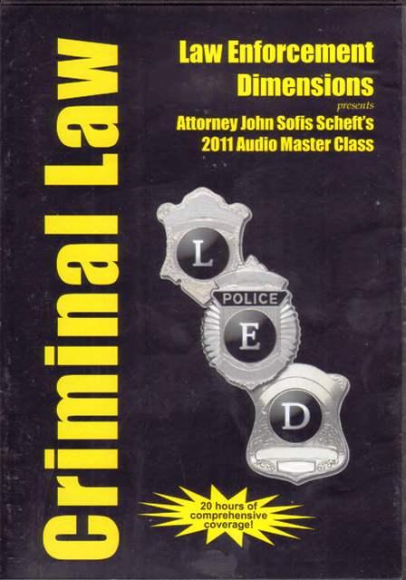 Criminal Law 2012 Audio Master Classes
