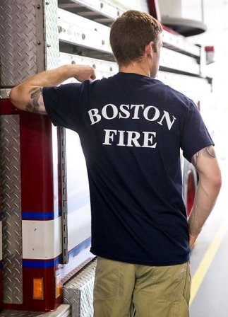 Boston Fire Department Station Shirt