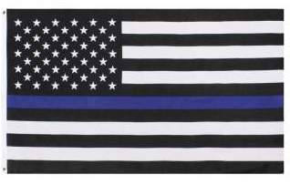 Thin Blue Line Flag