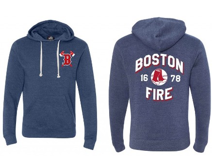 Boston Fire Baseball Hoodie