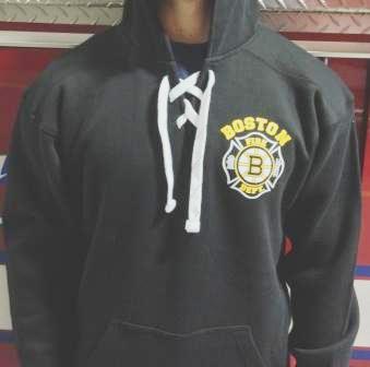 Boston Fire Hockey Hoodie front