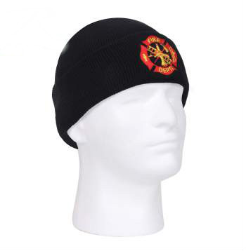 Fire Department Embroidered Winter Hat