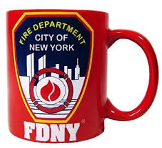 Red FDNY Coffee Mug