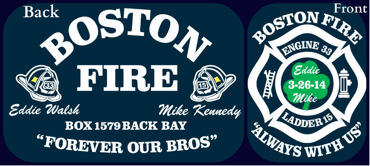 Boston Fire Department Memorial Shirt