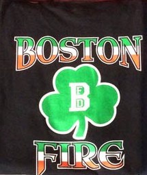 Boston Fire Shamrock