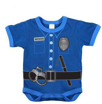 Infant One Piece Police Uniform