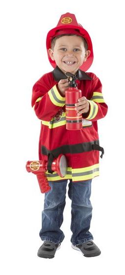 Fire Chief Role Play Costume Set