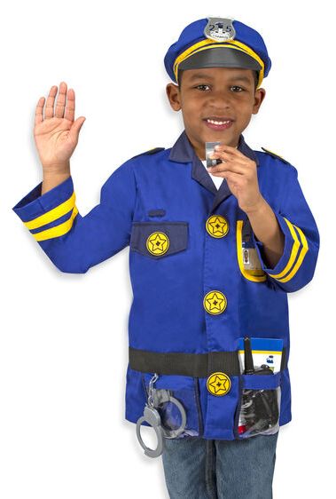 Police Officer Role Play Costume Set