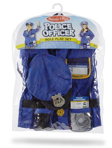 Police Officer Role Play Costume Set