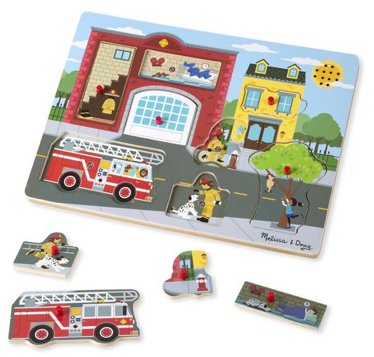 Around the Fire Station Sound Puzzle