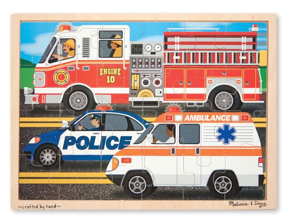 To the Rescue Wooden Jigsaw Puzzle