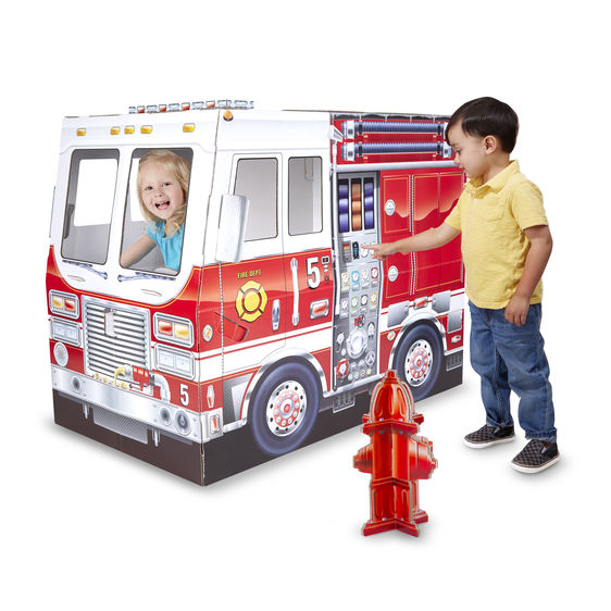 Fire Truck Indoor Playhouse